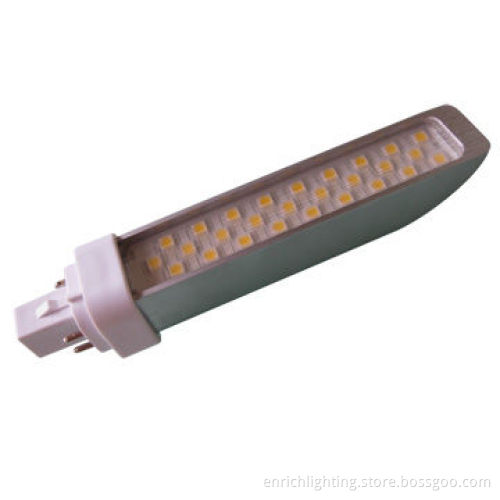 G24 LED PL Corn Lamp with 8W Power, 144 Pieces SMD, 300° Beam Angle, 86 to 277V AC Input Voltage